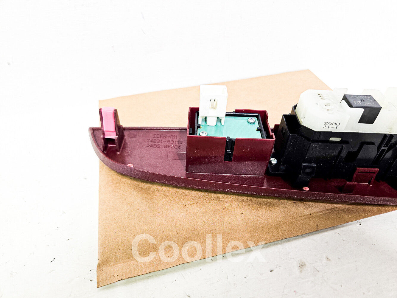 06-08 Lexus Is250 Front Right Power Window Switch Red Wood 74270-53020-D1 Oem