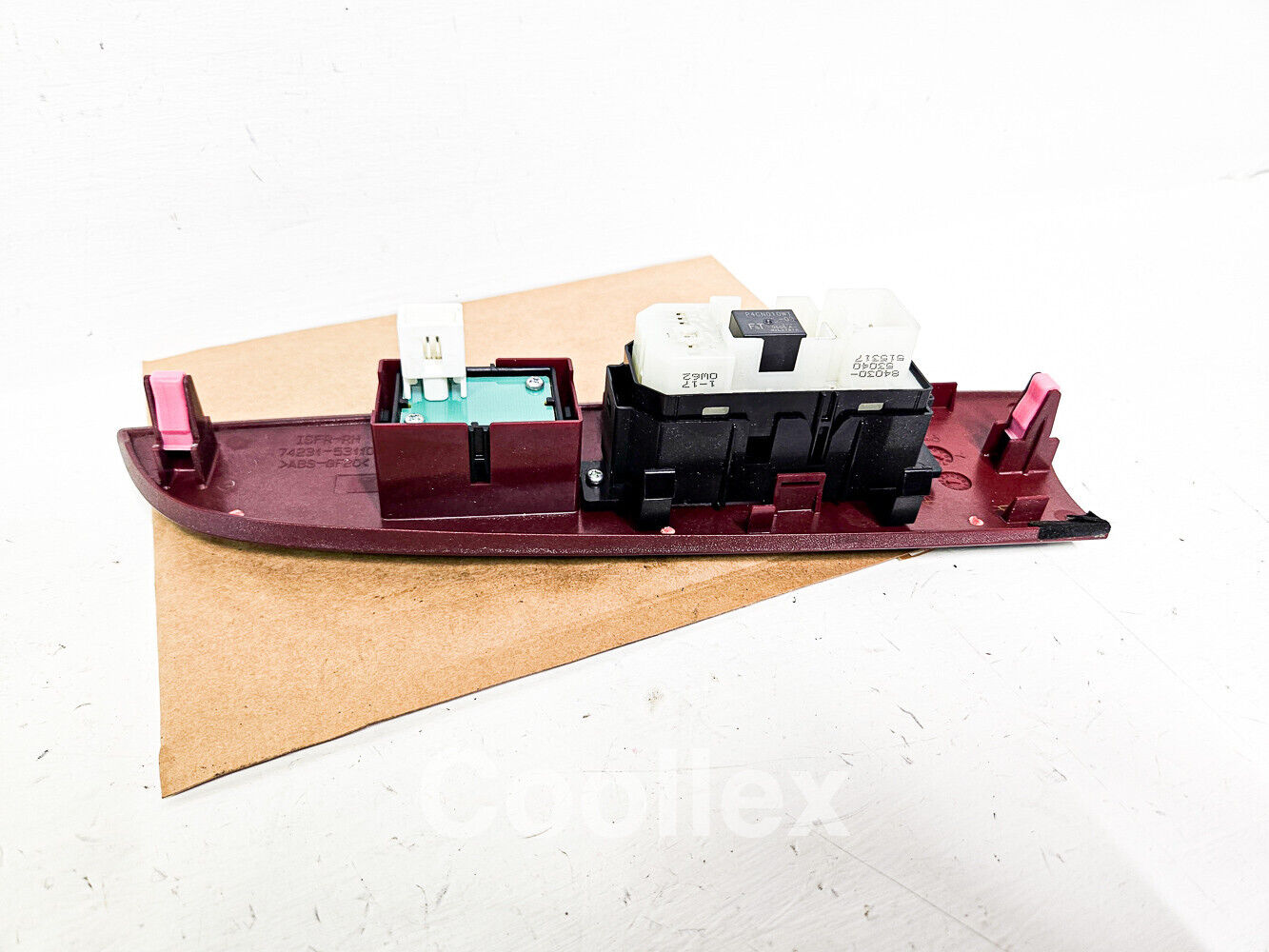 06-08 Lexus Is250 Front Right Power Window Switch Red Wood 74270-53020-D1 Oem