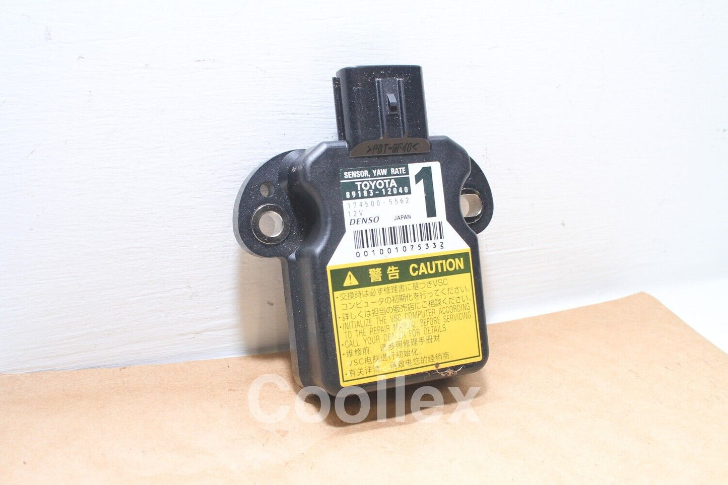 07-11 Lexus Ls460 Yaw Rate Sensor 89183-12040 Oem