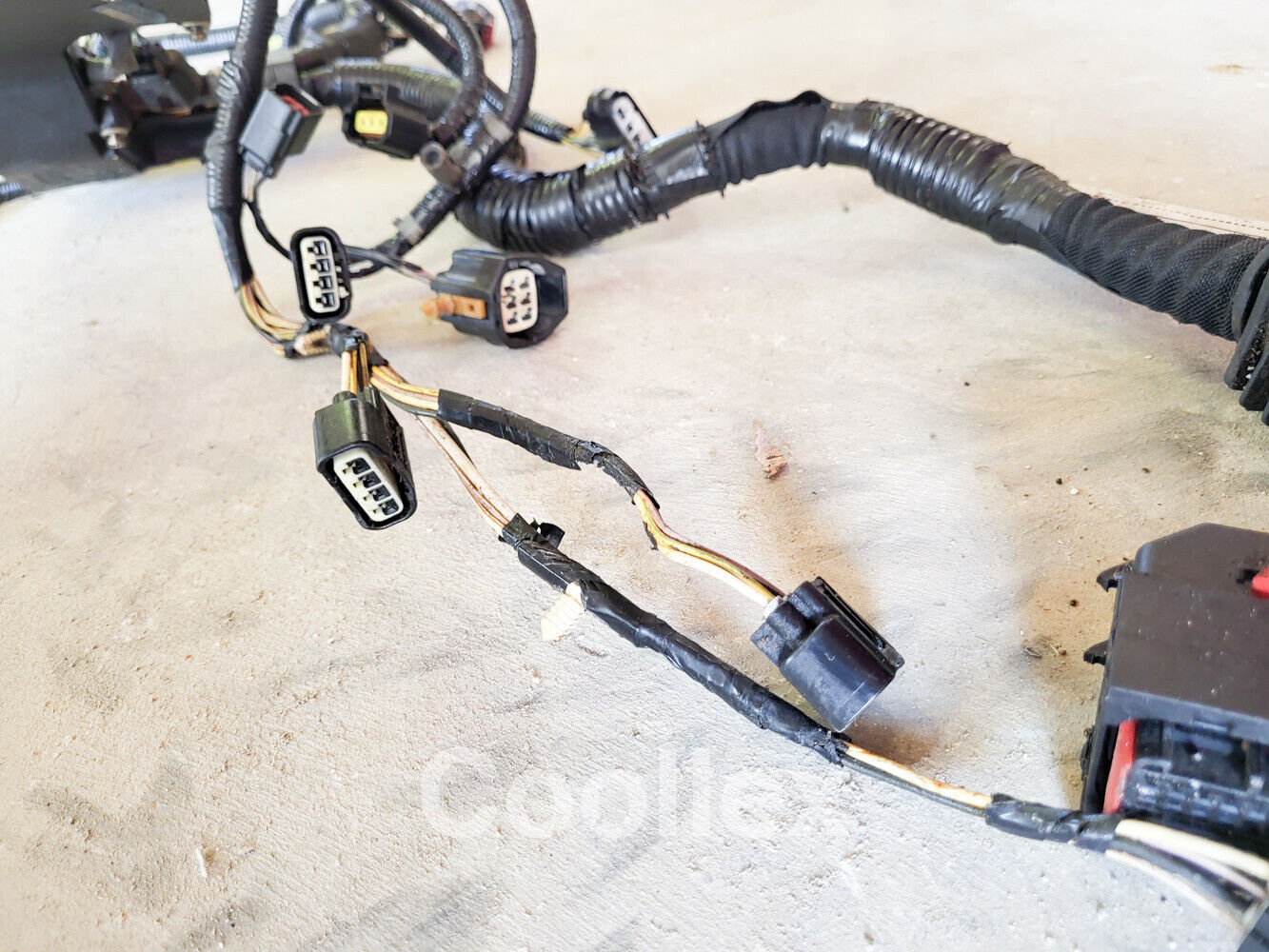 09 Jaguar XF Engine Wire Harness Supercharged 4.2l AJ812154, 8X2T12A522 Oem Used