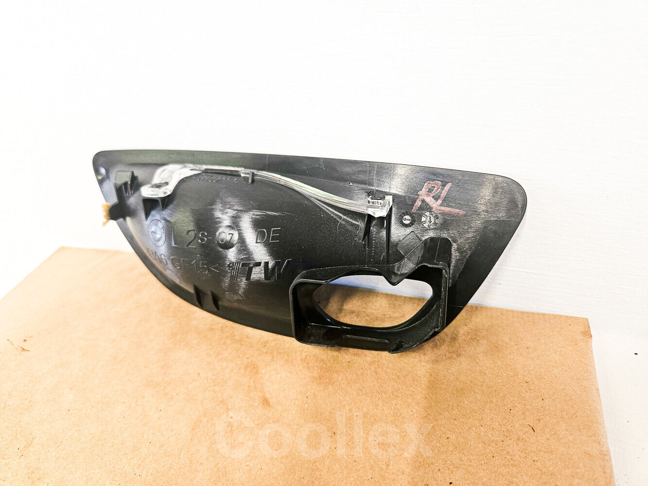 11-16 Bmw 550i F10 Rear Left Inner Door Handle Bezel w/Ambient 51-41-7-226-363