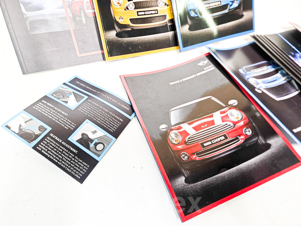 2009 MINI Cooper Clubman Manual Booklet Book Oem Used