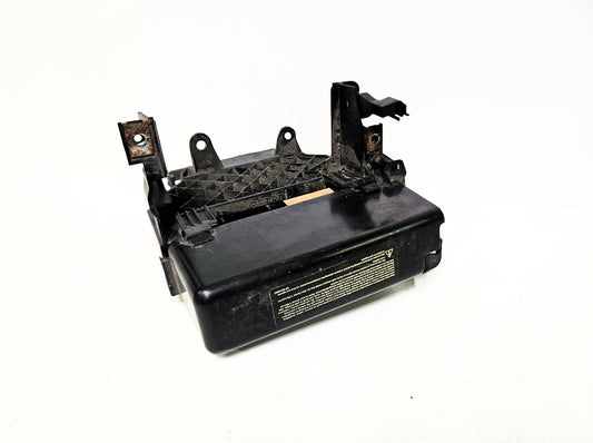 07-13 MINI Cooper Clubman Engine Control Module Bracket Ecu Box w/Cover 12-90-7-629-990, 12-90-7-629-991 Oem Used