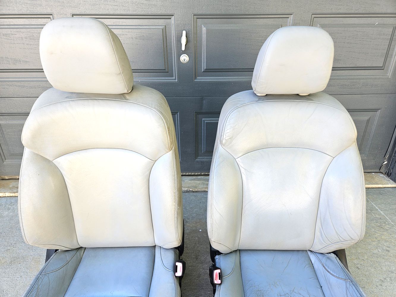 2009 Lexus Is250 Is350 Front Seats Gray Oem Used