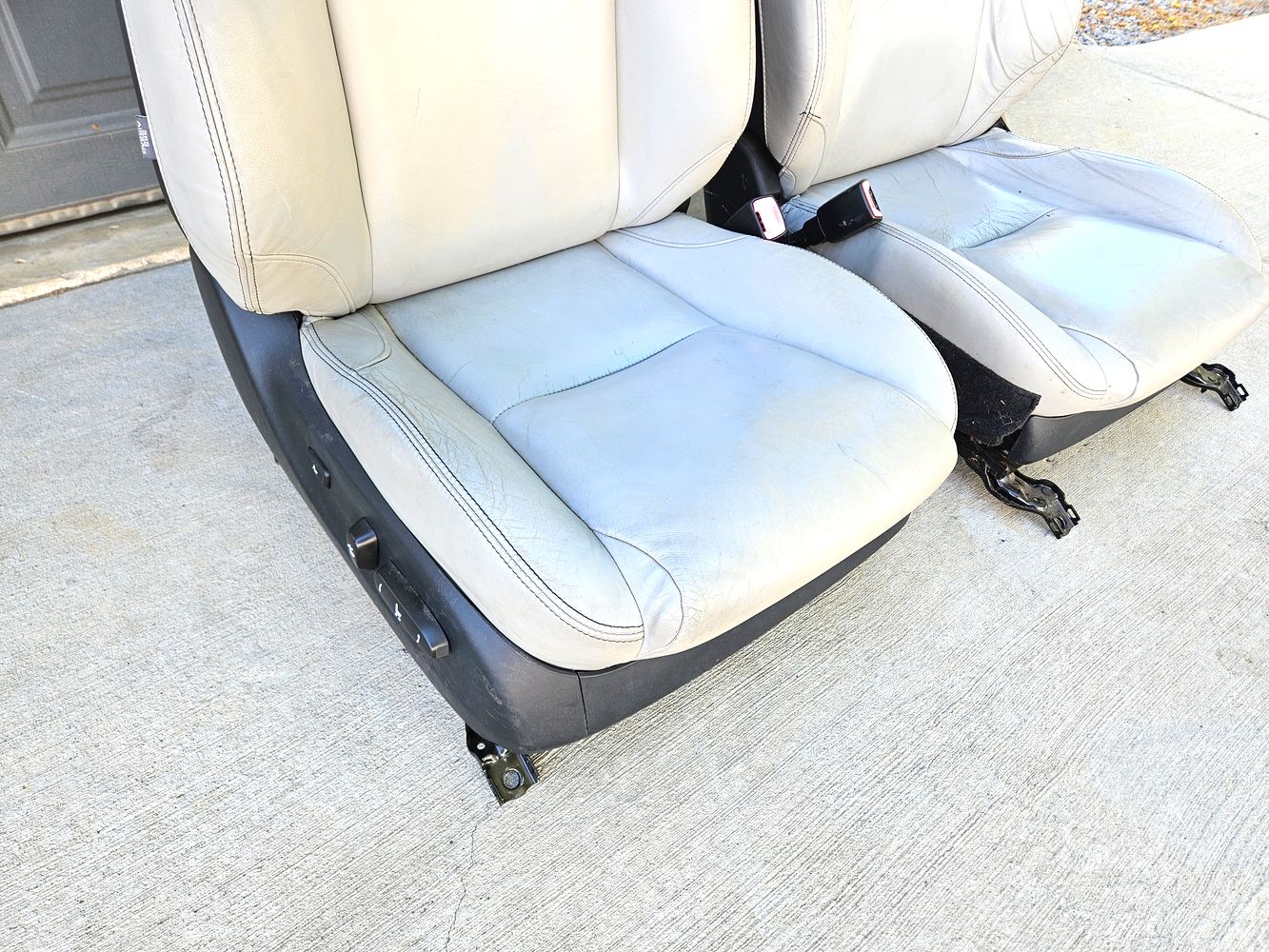 2009 Lexus Is250 Is350 Front Seats Gray Oem Used