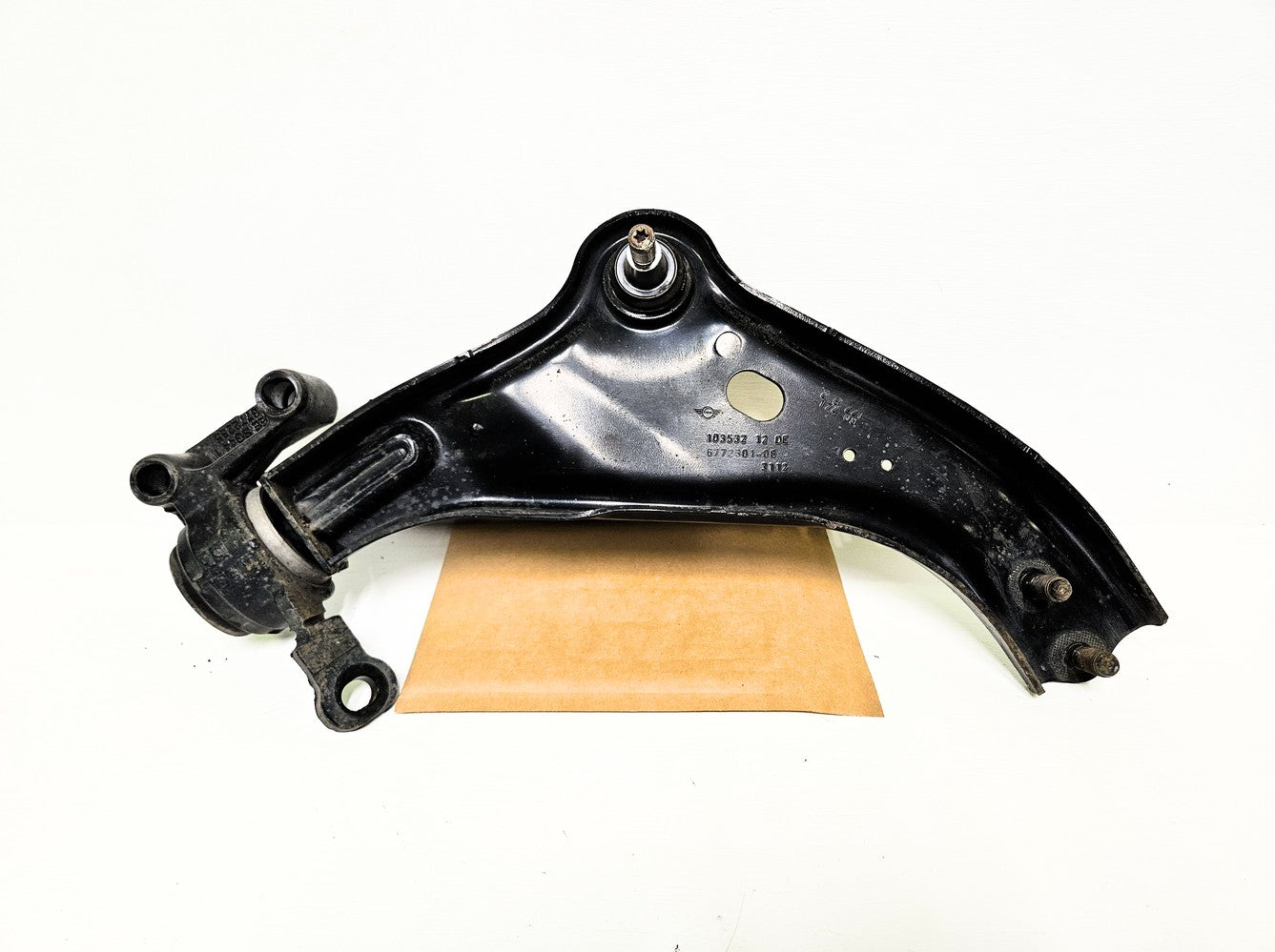 07-14 Mini Cooper Clubman Front Left Lower Control Arm 31-12-6-772-301 Oem Used