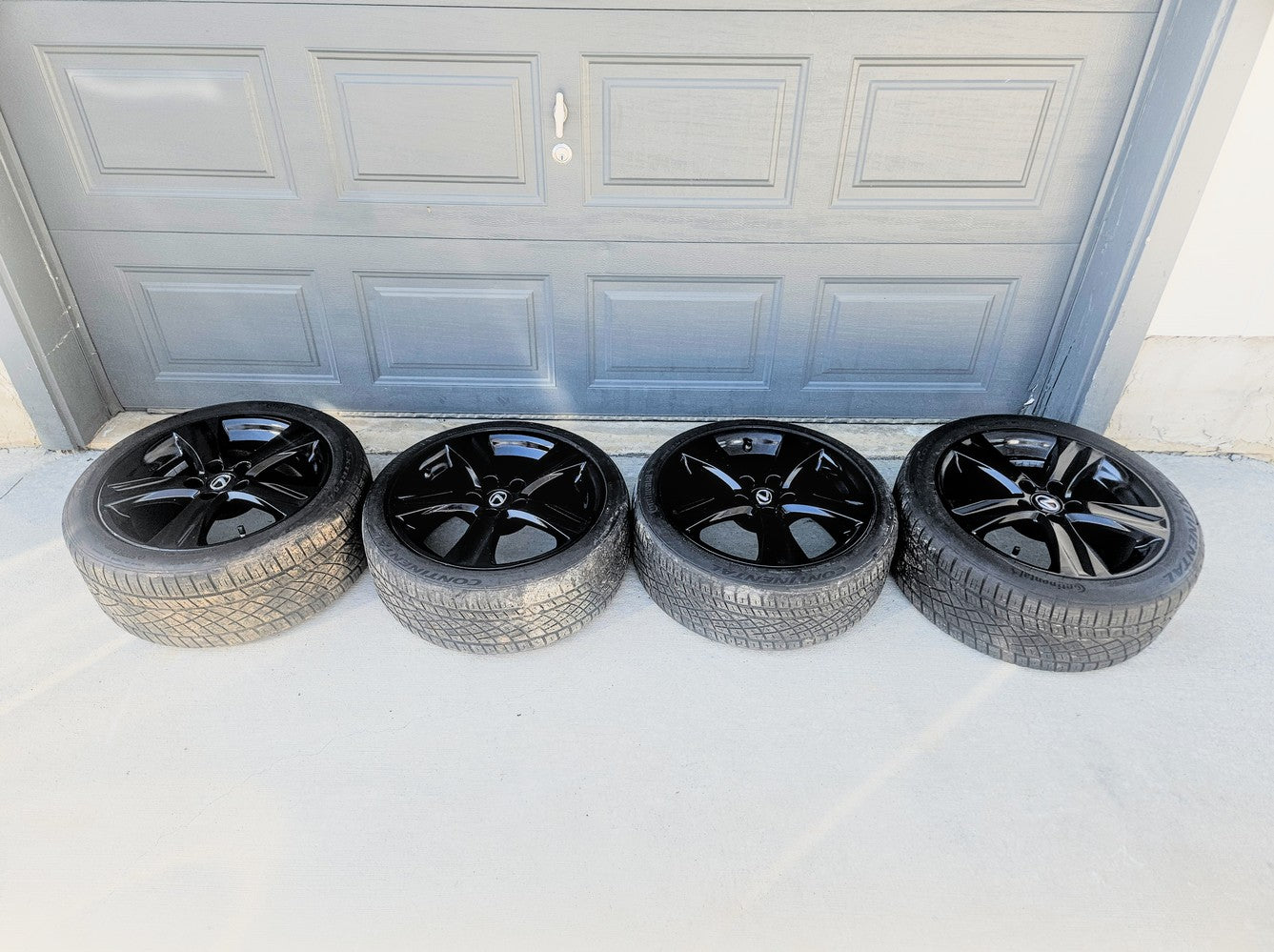 Lexus Is250 Wheels and Tires 5x114.3 (set of 4, painted black)