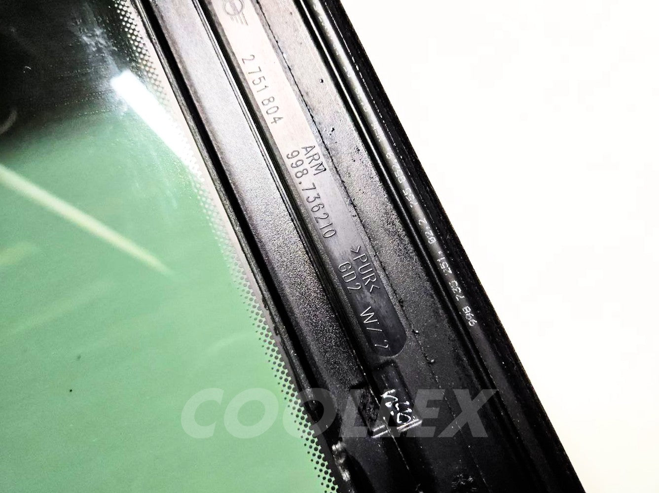 09-16 Mini Cooper Clubman Rear Sliding Roof Glass 54-10-7-289-204 Oem Used