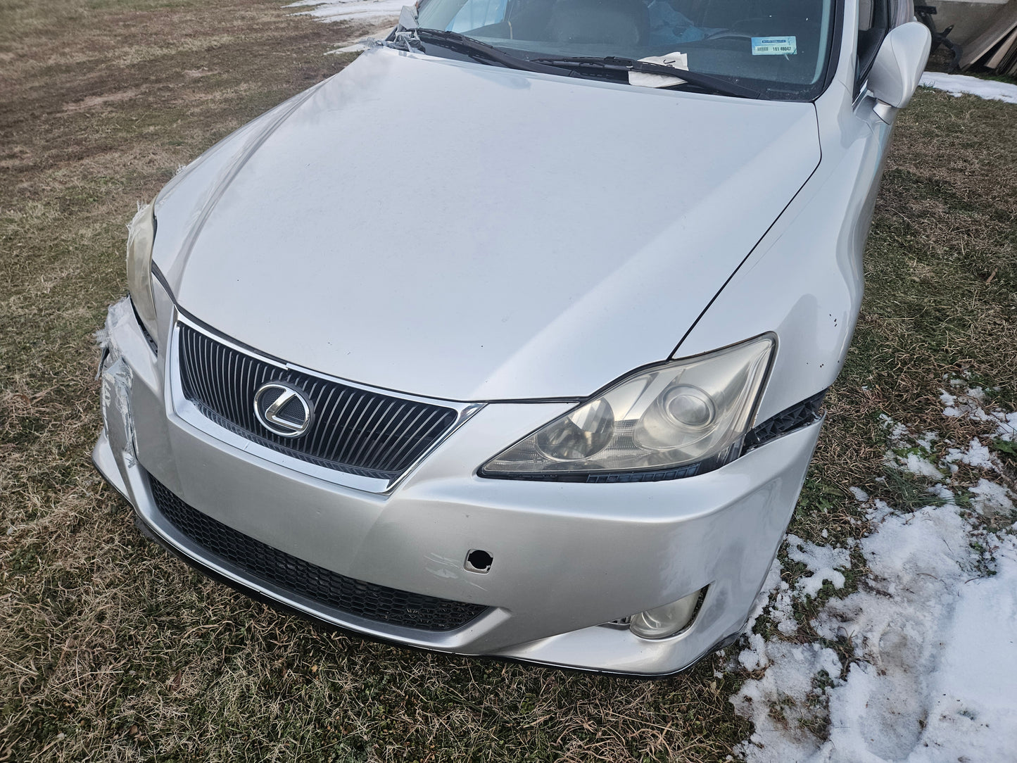 06-13 Lexus Is250 Hood Silver 1g1 53301-53050 Oem Used